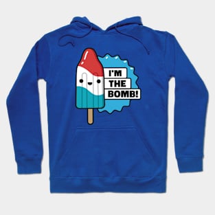 I'm the Bomb // Cute Popsicle Red White & Blue Hoodie